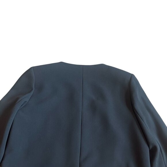 Sandro Cropped Length Zip-Down Blazer Jacket Office Professional Size 36 Small - Picture 7 of 11